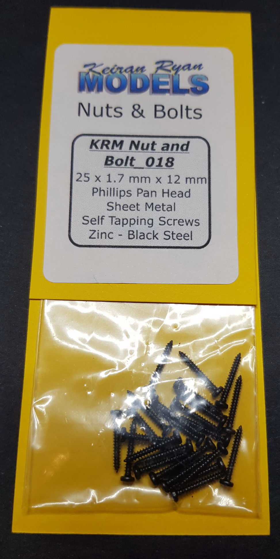 1.7 mm x 12 mm S/T Screw