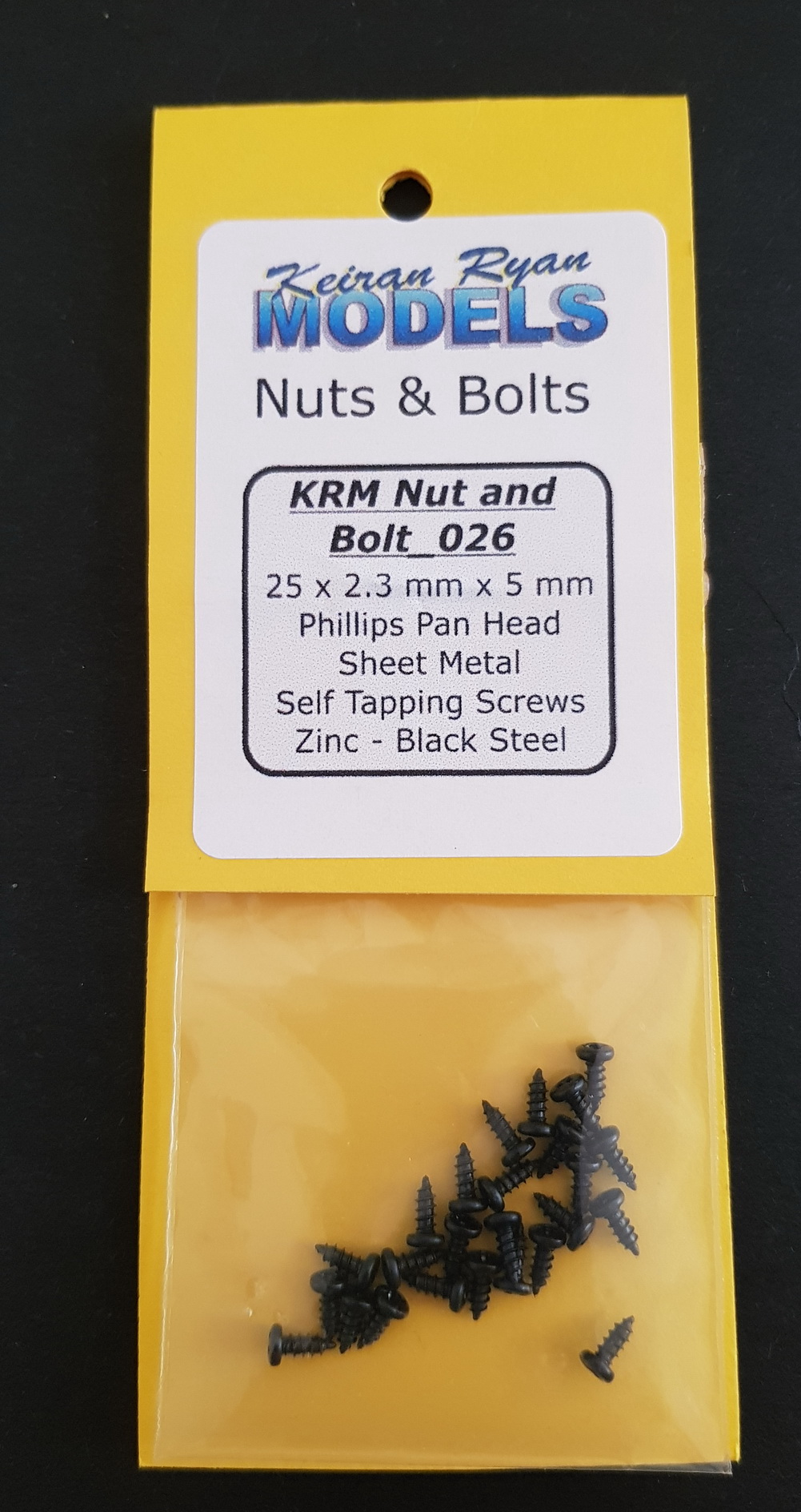 2.3 mm x 5 mm S/T Screw